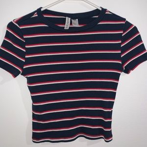 H&M ribbed shirt